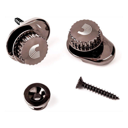 D’Addario PW-SLS-01 Ned Steinberger Universal Strap Locks - Black