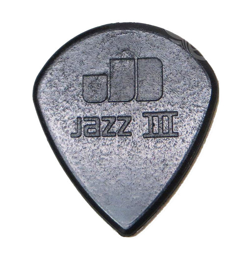 Dunlop Black Nylon Jazz III Guitar Picks 36-Pack 47B3S
