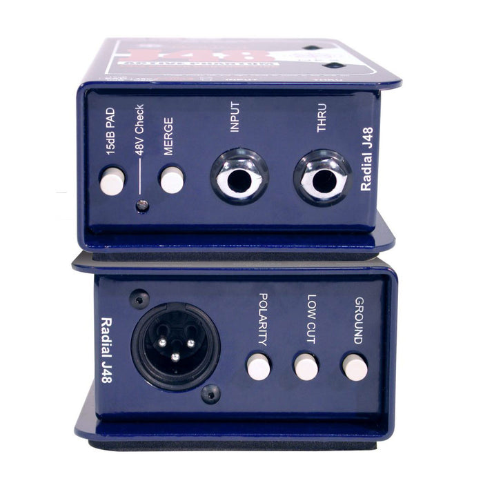 Radial J48 Phantom Powered Active Direct Box