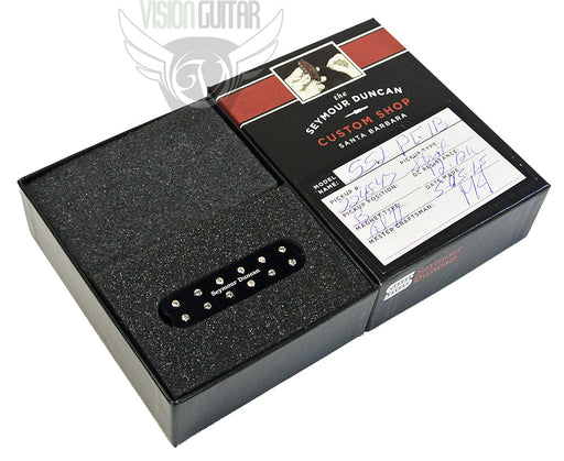 Seymour Duncan Custom Shop Little Pearly Gates Pickup For Strat Black
