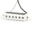 Lindy Fralin Jaguar 5% Overwound Bridge Pickup White