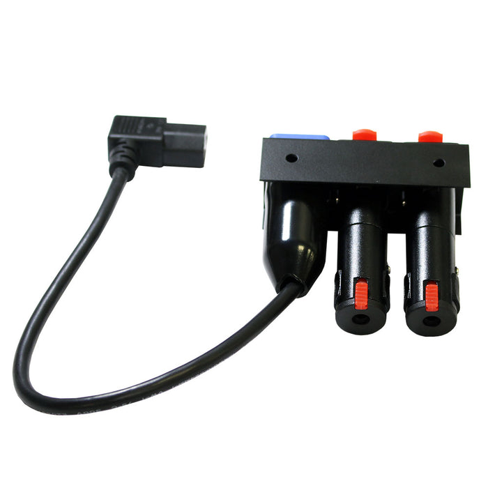 Best-Tronics 3-Port Input/Output/Power Pedaltrain Jack Panel Kit