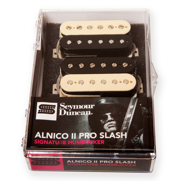 Seymour Duncan APH-2 Alnico Pro II Slash Pickup Set Zebra 11104-08-ZRZ