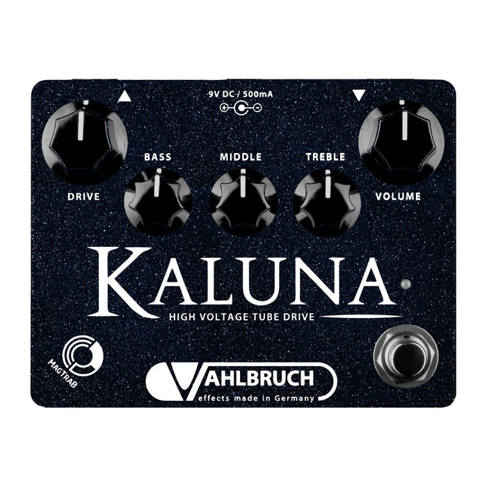 Vahlbruch Kaluna High Voltage Tube Overdrive Pedal Limited Black Edition