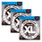 3 Sets! D'Addario EXL148 Nickel Wound, Extra-Heavy, 12-60