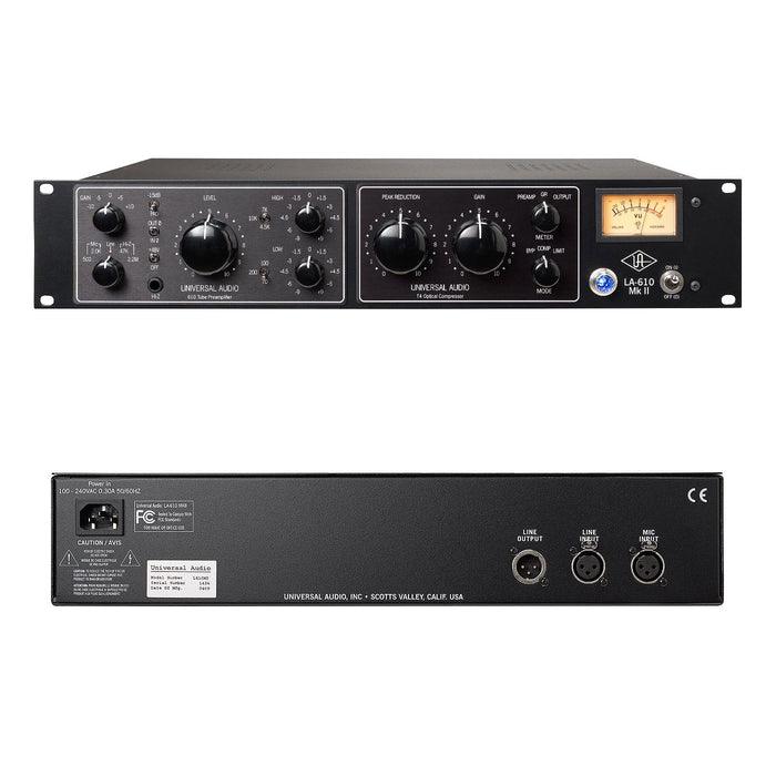Universal Audio LA-610 MkII Classic Tube Recording Channel Strip