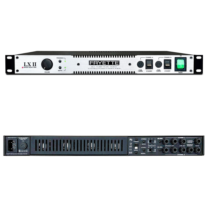 Fryette LXII Single Space Stereo Tube Power Amp 50W/Channel GL240S
