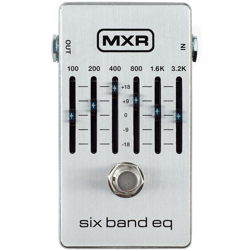 MXR M109S 6-Band Graphic EQ Equalizer (New Upgraded Design)