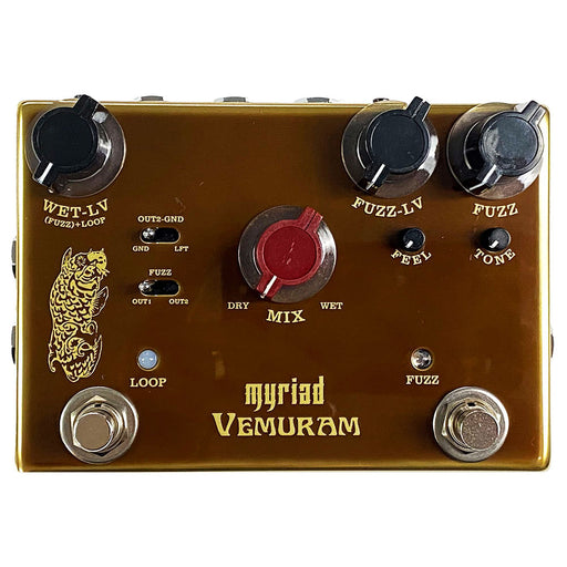 Vemuram Myriad Josh Smith Signature Fuzz Pedal Loop & Dry Mix
