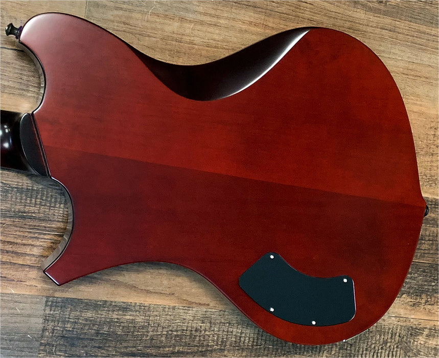 Mikagi Hoyka Custom Electric Guitar 4A Flame Top Nitro Bengel Burst