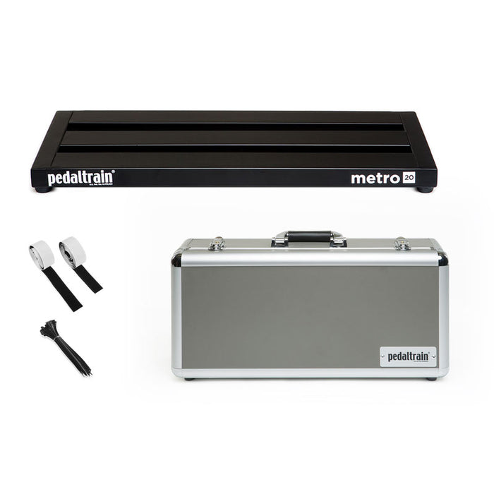 PedalTrain PT-M20-HC METRO 20 Pedalboard With Hard Case 20" x 8"