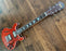 Mikagi Bodra STD Handmade Electric Guitar Ultrathin Nitro Red Finish