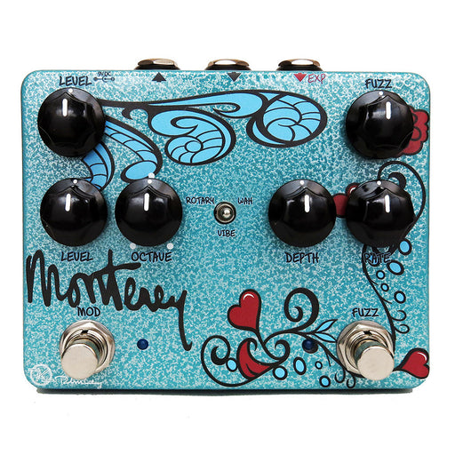 Keeley Monterey Rotary Fuzz Vibe Thick Vintage Fuzz Octave Up/Down