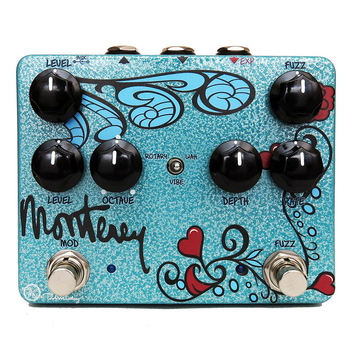 Keeley Monterey Rotary Fuzz Vibe Thick Vintage Fuzz Octave Up/Down