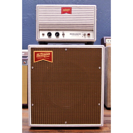 Benson Amps Monarch Head & 1x12 Cabinet Classic Striped/Oxblood