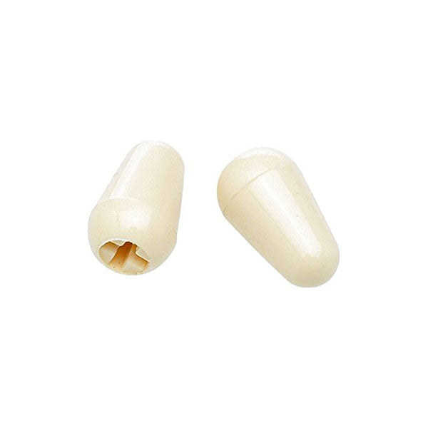 Fender USA (Set of 2) Aged White Switch Tips For Strat 0994938000