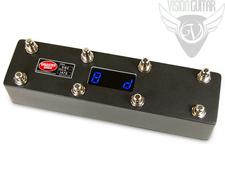 Disaster Area Designs DMC-8D 8-button MIDI Foot Controller with Display