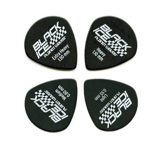 Planet Waves BLACK ICE GUITAR PICKS - Heavy 1.5 mm (25-Pack)