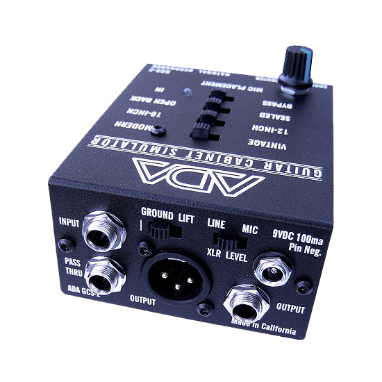 A/DA GSC-2 Guitar Cabinet Simulator & DI Box
