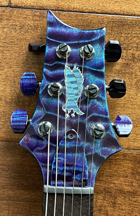PRS Private Stock Brazilian Custom 24 Electric Guitar Aqua Violet Nitro 10264