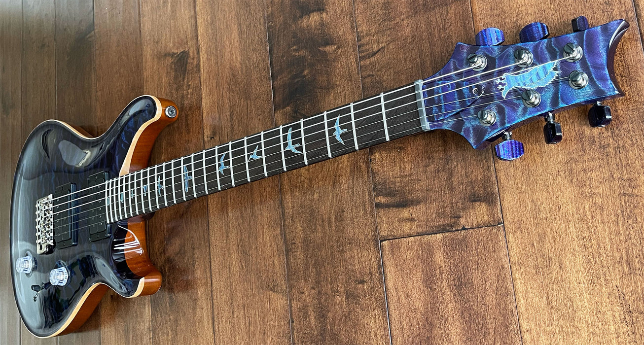 PRS Private Stock Brazilian Custom 24 Electric Guitar Aqua Violet Nitro 10264