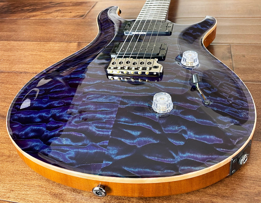 PRS Private Stock Brazilian Custom 24 Electric Guitar Aqua Violet Nitro 10264