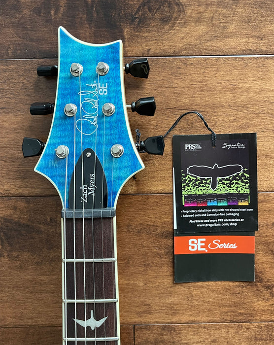 PRS 2022 SE Zach Myers Electric Guitar Myers Blue CTIE12867