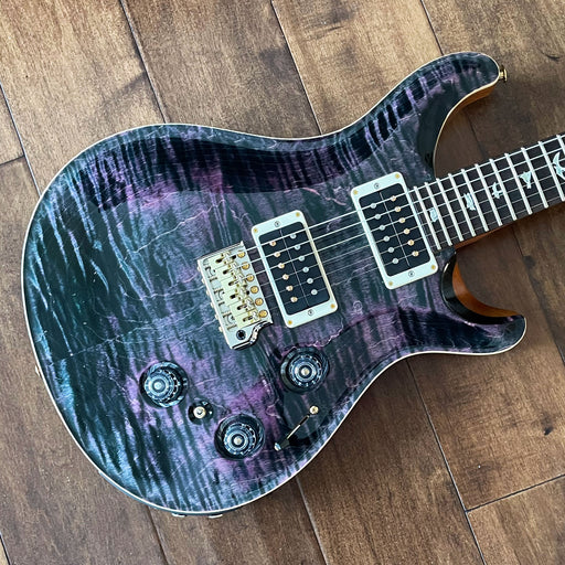 PRS Custom 24 Piezo Pattern Thin Purple Iris Hybrid Package 10-Top 0347952