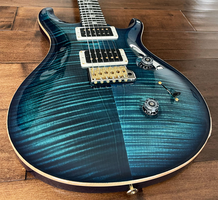 PRS Custom 24 Pattern Thin Cobalt Blue Hybrid Package 10-Top 0352847