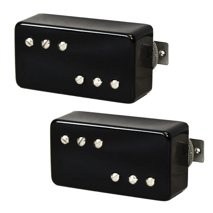 Lindy Fralin P-92 Pickup Set - P90 Tone Humbucker Space Black
