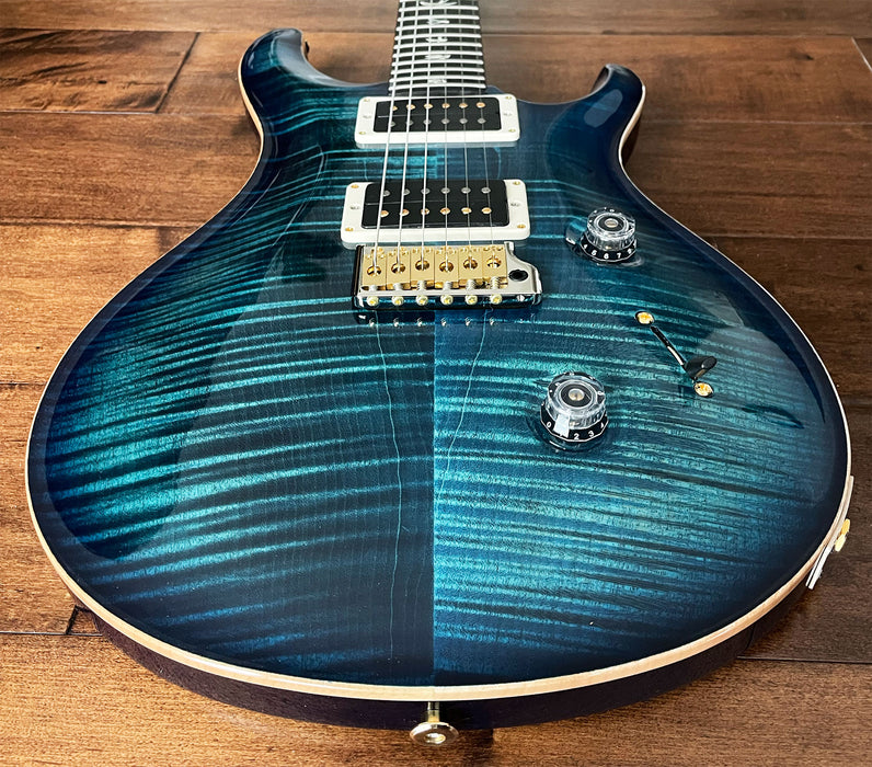PRS Custom 24 Pattern Thin Cobalt Blue Hybrid Package 10-Top 0352847