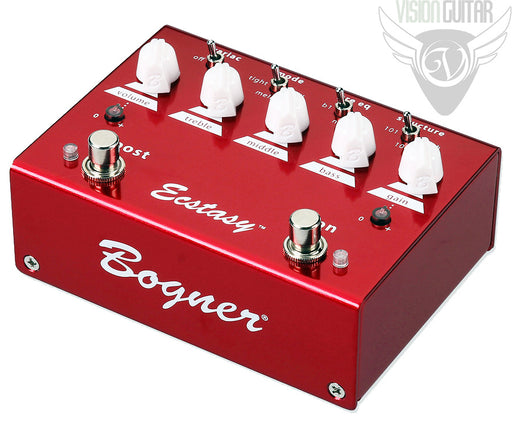 Bogner Amplification Ecstasy Red Distortion Overdrive Pedal