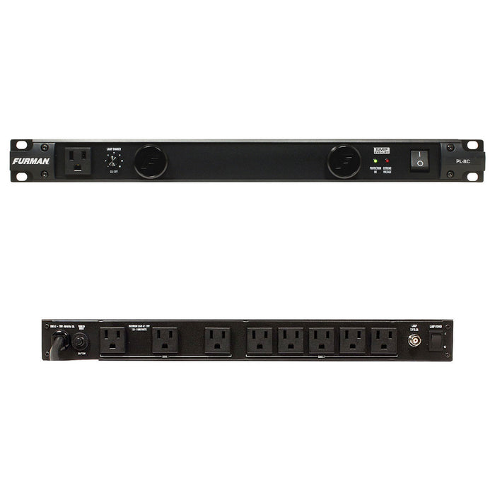 Furman PL-8C 15A Classic Series Power Conditioner w/Lights