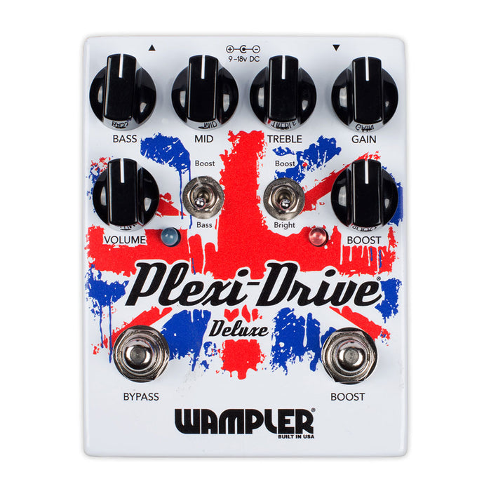 Wampler Pedals Plexi Drive Deluxe Historic British Stack Tone