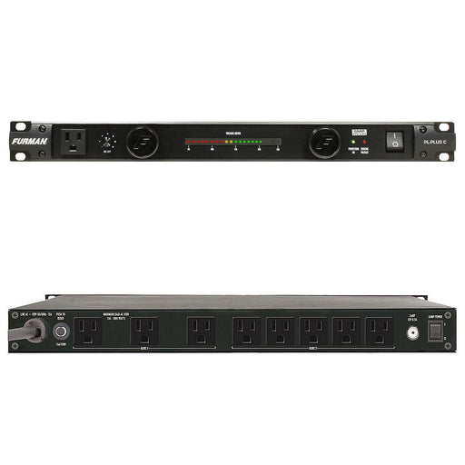 Furman PL-PLUSC 15A Power Conditioner With Lights Voltmeter