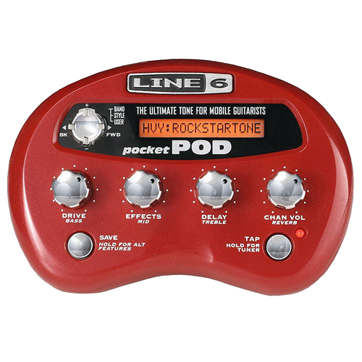 Line 6 Pocket POD Guitar Multi-Effects Processor