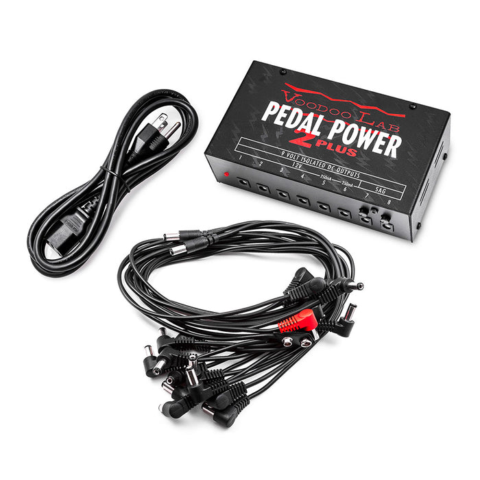 Voodoo Lab Pedal Power 2 Plus 9 Volt Isolated Filtered Supply