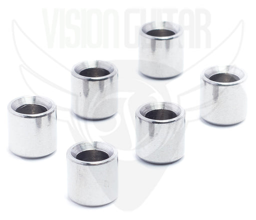 Callaham .375 Stainless Steel String Ferrules (Full Set of 6)