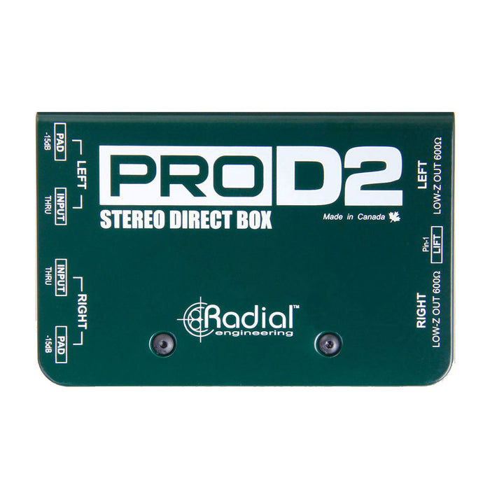 Radial Engineering  ProD2™ Stereo Direct Box