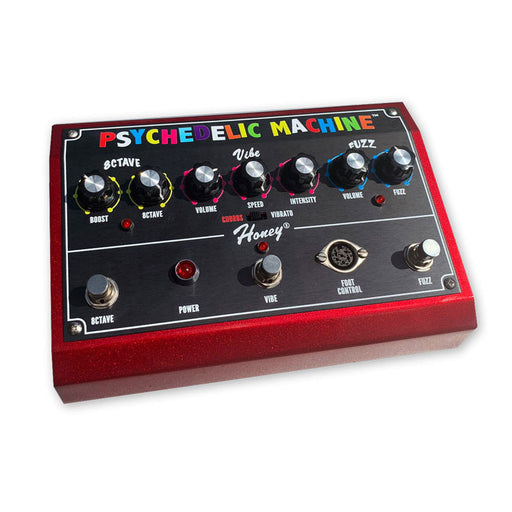 Shin-ei Psychedelic Machine Uni-Vibe Fuzz Face & Octavia Custom Red