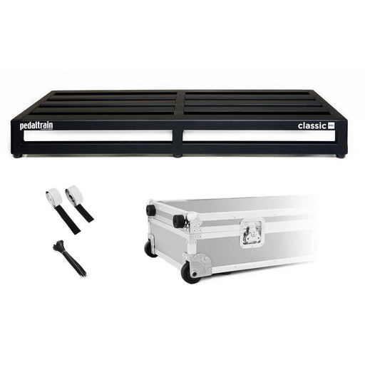 PedalTrain PT-CLP-TCW Classic Pro Pedalboard & Wheeled Tour Case 32"X16"
