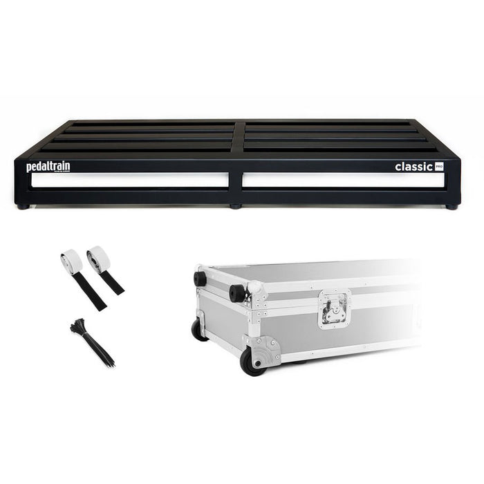 PedalTrain PT-CLP-TCW Classic Pro Pedalboard & Wheeled Tour Case 32"X16"
