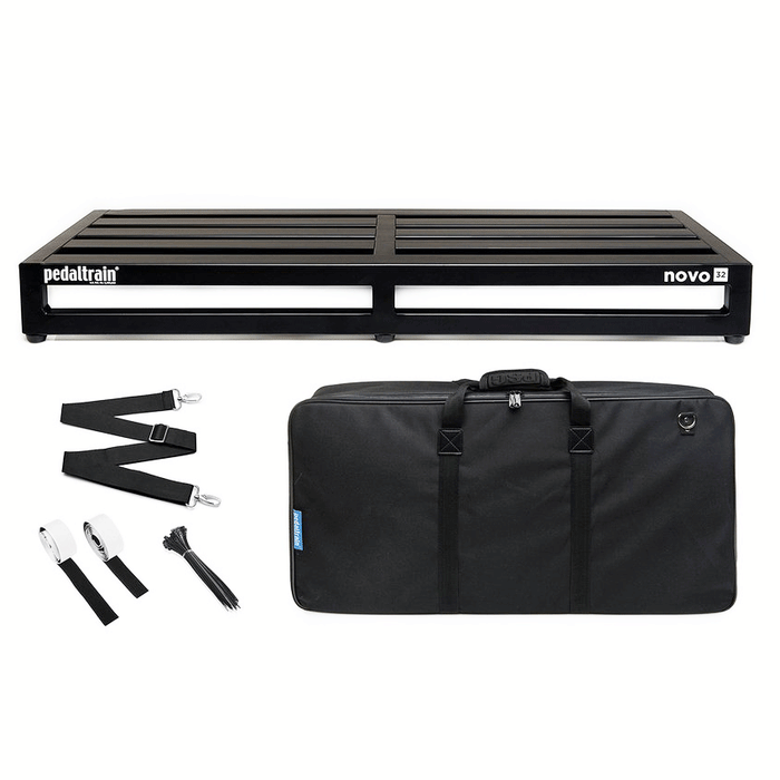 PedalTrain PT-N32-SC Novo 32 Pedalboard With Soft Case 32"X14.5"