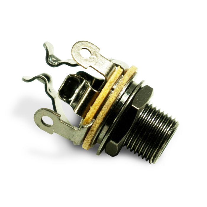 Pure Tone PTT1B Multi-Contact 1/4″ Mono Input Jack Black Nickel