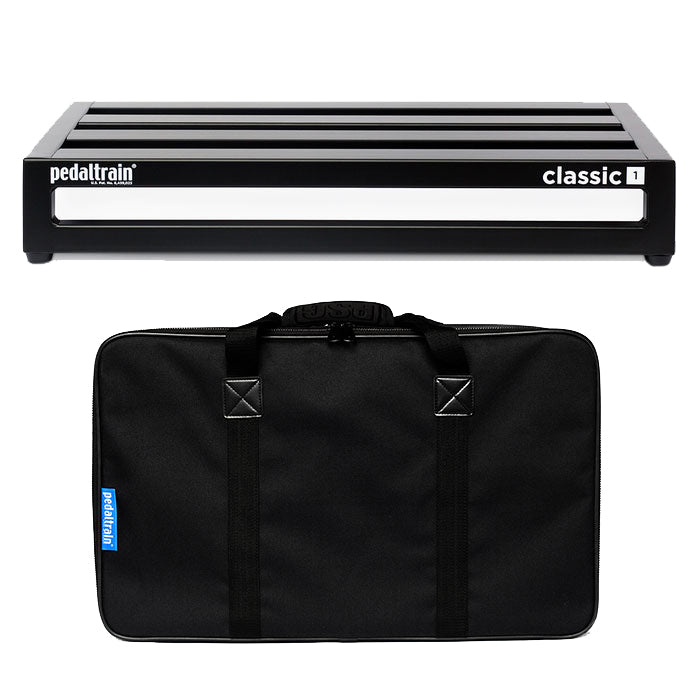 PedalTrain PT-CL1-SC CLASSIC 1 Pedalboard With Soft Case 22" x 12.5"