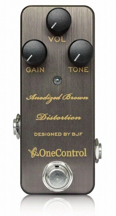 One Control Anodized Brown Distortion Designed By BJF
