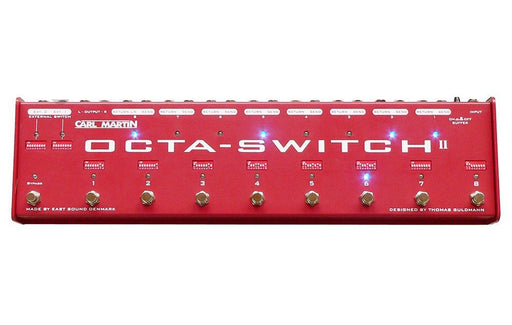 Carl Martin Octa-Switch II True-Bypass Pedal Switcher