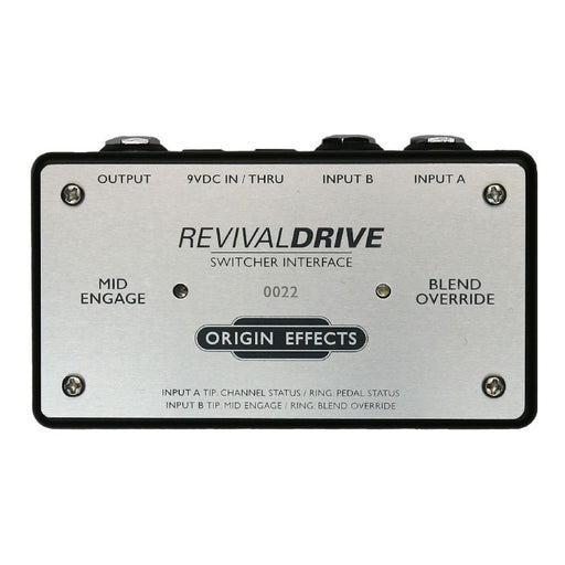 Origin Effects Switcher Interface for Revival Drive