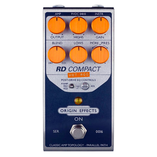 Origin Effects RD Compact Revival Drive Hot Rod Overdrive