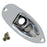 WD Nickel Strat Jack Plate with 2 Stainless Steel Screws